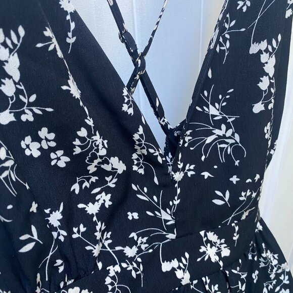 monk & lou Backless Print Bress – Size M - Picture 2 of 3